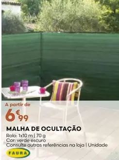 Oferta de A+ - Malha De Ocultação por 6,99€ em Bricomarché