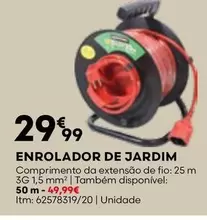 Oferta de Enrolador De Jardim por 29,99€ em Bricomarché