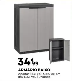 Oferta de Armário Baixo por 34,99€ em Bricomarché