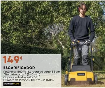 Oferta de Escarificador por 149€ em Bricomarché