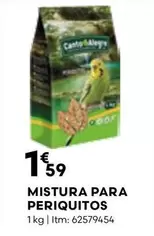 Oferta de Mistura Para Periquitos por 1,59€ em Bricomarché