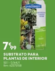 Oferta de JardiBest - Substrato Para Plantas De Interior por 7,99€ em Bricomarché