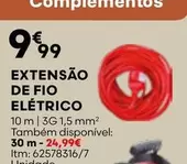 Oferta de Extensão De Fio Eletrico por 9,99€ em Bricomarché