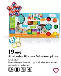 Oferta de Atividades, Blocos E Bola De Empilhar por 19,99€ em Toys R Us