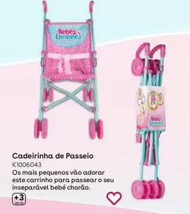 Oferta de Cadeirinha De Passeioem Toys R Us