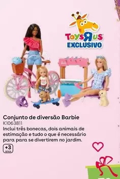 Oferta de Barbie - Conjunto De Diversãoem Toys R Us