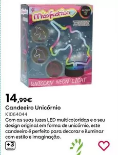 Oferta de  Candeeiro Unicórnio por 14,99€ em Toys R Us