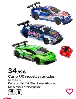 Oferta de Carro R/C Modelos Variados por 34,99€ em Toys R Us