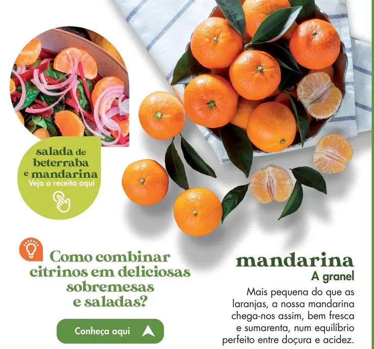 Oferta de A+ - Mandarinaem Pingo Doce