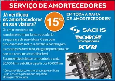 Oferta de Service De Amortecedoresem E.Leclerc