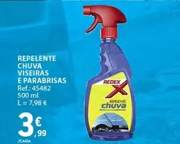 Oferta de Redex - Viseiras E Parabrisas - Repelente Chuva por 3,99€ em E.Leclerc