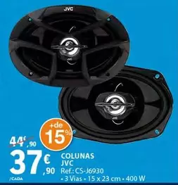 Oferta de JVC - Colunas por 37,9€ em E.Leclerc