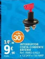 Oferta de Interruptor Corta-Corrente Bateria por 9,9€ em E.Leclerc