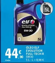 Oferta de Elf - Óleo  Evolution Full-Tech por 44,9€ em E.Leclerc