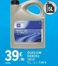 Oferta de Gm - Óleo Dexos2 por 39,9€ em E.Leclerc