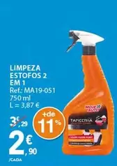 Oferta de Limpeza Estofos 2 Em 1 por 2,9€ em E.Leclerc