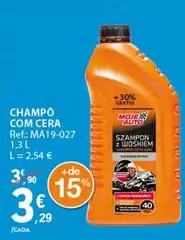 Oferta de Makro - Champo Com Cera por 3,29€ em E.Leclerc