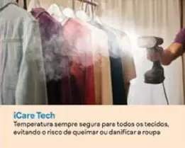 Oferta de Temperatura Sempre Segura Para Todos Os Tecidos, Evitando O Risco De Queimar Ou Danificara A Roupaem Radio Popular