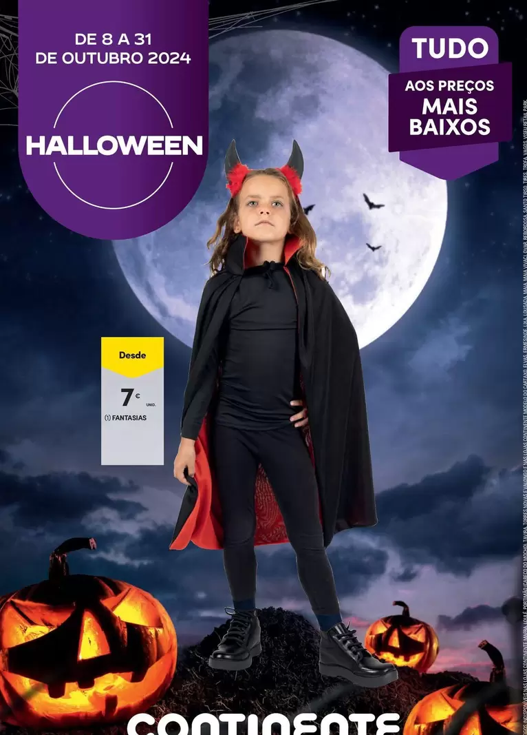 Oferta de Continente - Halloween - AOS Precos Mais Baixosem Continente