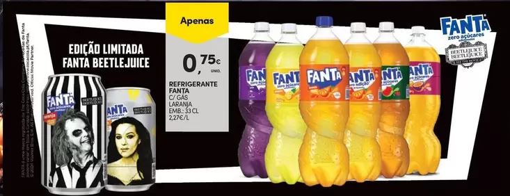 Oferta de Fanta - Apensas Enció por 0,75€ em Continente