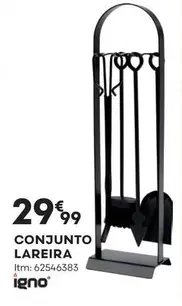 Oferta de Conjunto Lareira por 29,99€ em Bricomarché