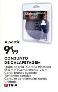 Oferta de Conjunto De Calafetagem por 9,99€ em Bricomarché