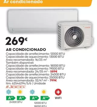 Oferta de Jocel - Ar Condicionado por 269€ em Bricomarché