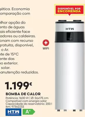 Oferta de .Com - Bomba De Calor por 1199€ em Bricomarché