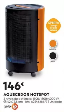 Oferta de Galp - Hotspot - Aquecedor por 146€ em Bricomarché