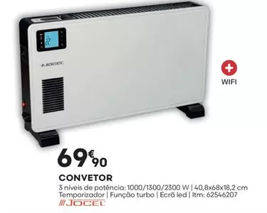 Oferta de Convetor por 69,9€ em Bricomarché