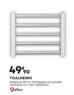 Oferta de Delba - Toalheiro por 49,9€ em Bricomarché