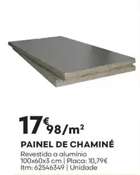 Oferta de A+ - Painel De Chamine por 17,98€ em Bricomarché