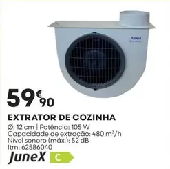 Oferta de Janod - Extrator De Cozinha por 59,9€ em Bricomarché