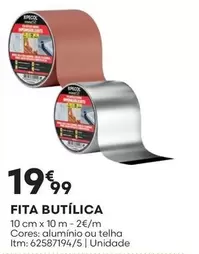 Oferta de Fita Butilica por 19,99€ em Bricomarché