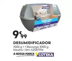 Oferta de A+ - Coteka - Desumidificador por 9,99€ em Bricomarché