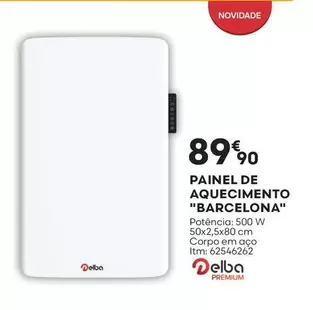 Oferta de Delba - Barcelona - Painel De Aquecimento por 89,9€ em Bricomarché