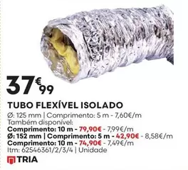 Oferta de Tubo Flexivel Isolado por 37,99€ em Bricomarché