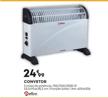 Oferta de Delba - Convetor por 24,99€ em Bricomarché