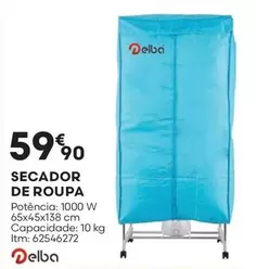 Oferta de Delba - Secador De Roupa por 59,9€ em Bricomarché