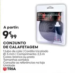 Oferta de Conjunto De Calafetagem por 9,99€ em Bricomarché