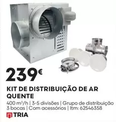 Oferta de .Com - Kit De Distribução De Ar Quente por 239€ em Bricomarché