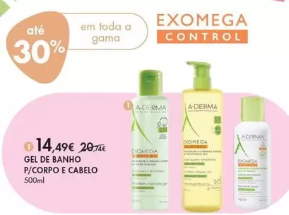 Oferta de A+ - Gel De Banho P/Corpo E Cabelo por 14,49€ em Pingo Doce