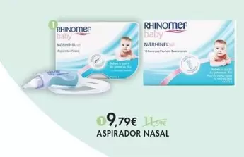 Oferta de Rhinomer - Aspirador Nasal por 9,79€ em Pingo Doce