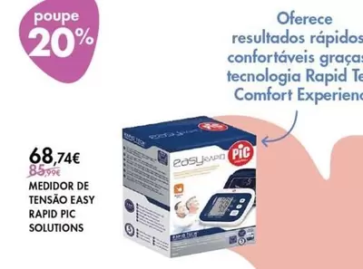 Oferta de Comfort - Medidor De Tensao  Rapid Pic Solutions por 68,74€ em Pingo Doce