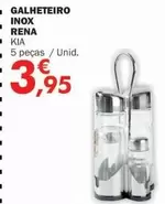 Oferta de GALHETEIRO INOX por 3,95€ em E.Leclerc