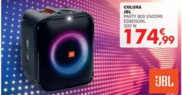 Oferta de Jbl - Coluna Party Box Encore Essential por 174,99€ em E.Leclerc