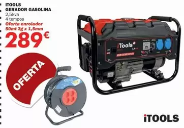 Oferta de ITOOLS - Gerador Gasolina por 289€ em E.Leclerc