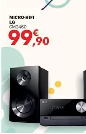 Oferta de LG - Micro-Hifi por 99,9€ em E.Leclerc