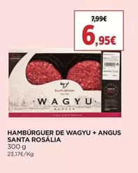 Oferta de Angus - Hambúrguer De Wagyu + Angus Santa Rosália por 6,95€ em superCOR