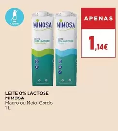 Oferta de Mimosa - Leite 0%em superCOR